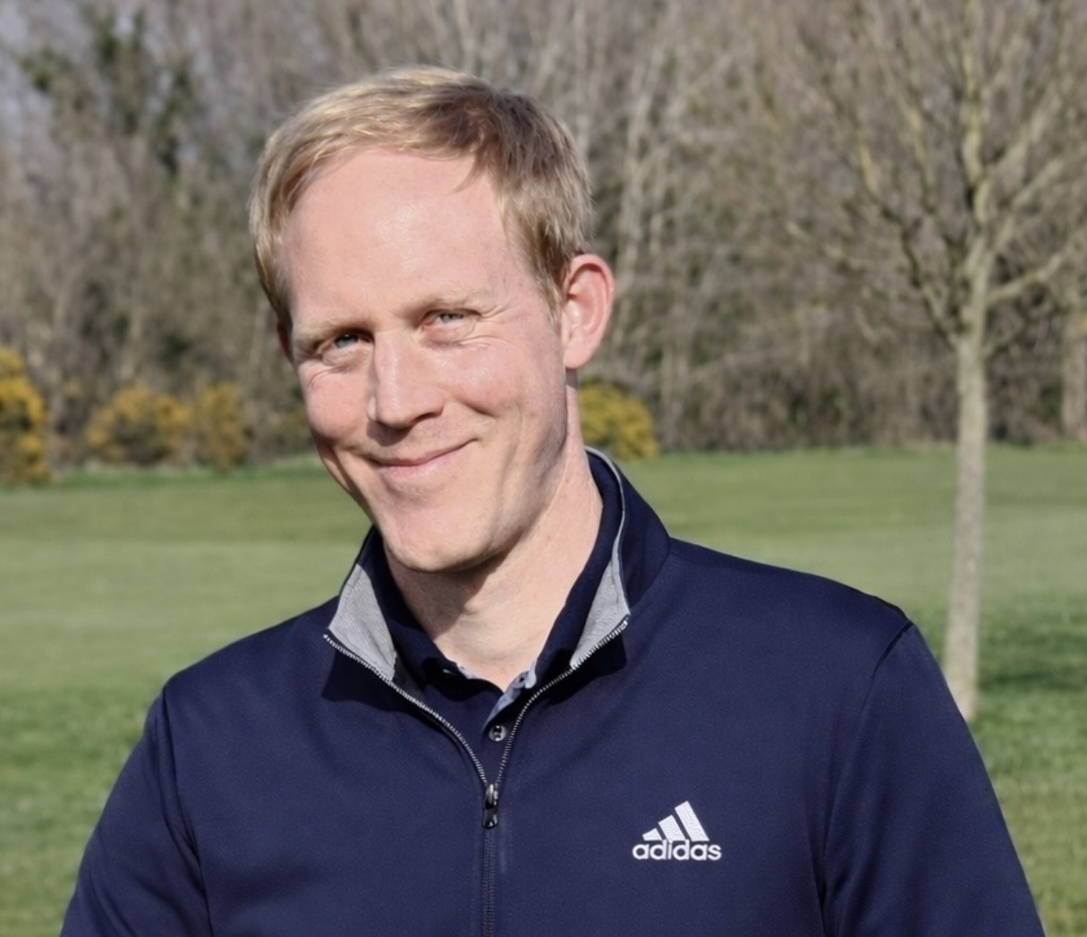 Mark Griffiths, PGA Level 3 Professional, on a golf course